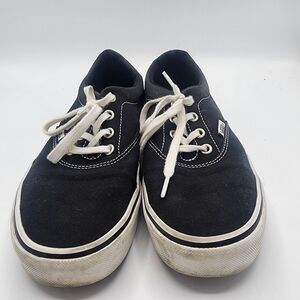 Vans Off The Wall Skate Shoes Women's Size 8.5 Black Lace Up  721356